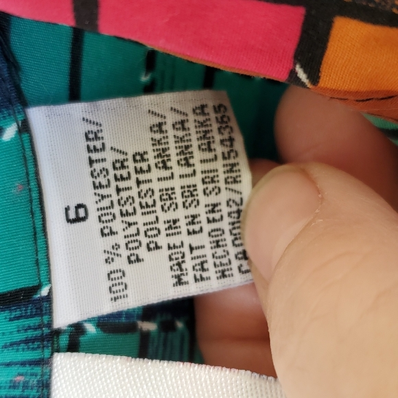 3/$30 Alia Petite Long Sleeve Button Down Blouse - Picture 5 of 5